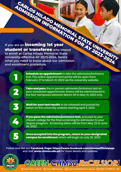 CHMSC Admission Advisory for Academic 2022 .